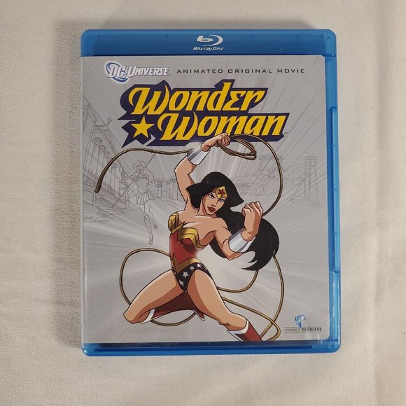DC Universe Lot of 2 DVD & Blu-ray: Wonder Woman + Animated Original Movie - Picture 6 of 8